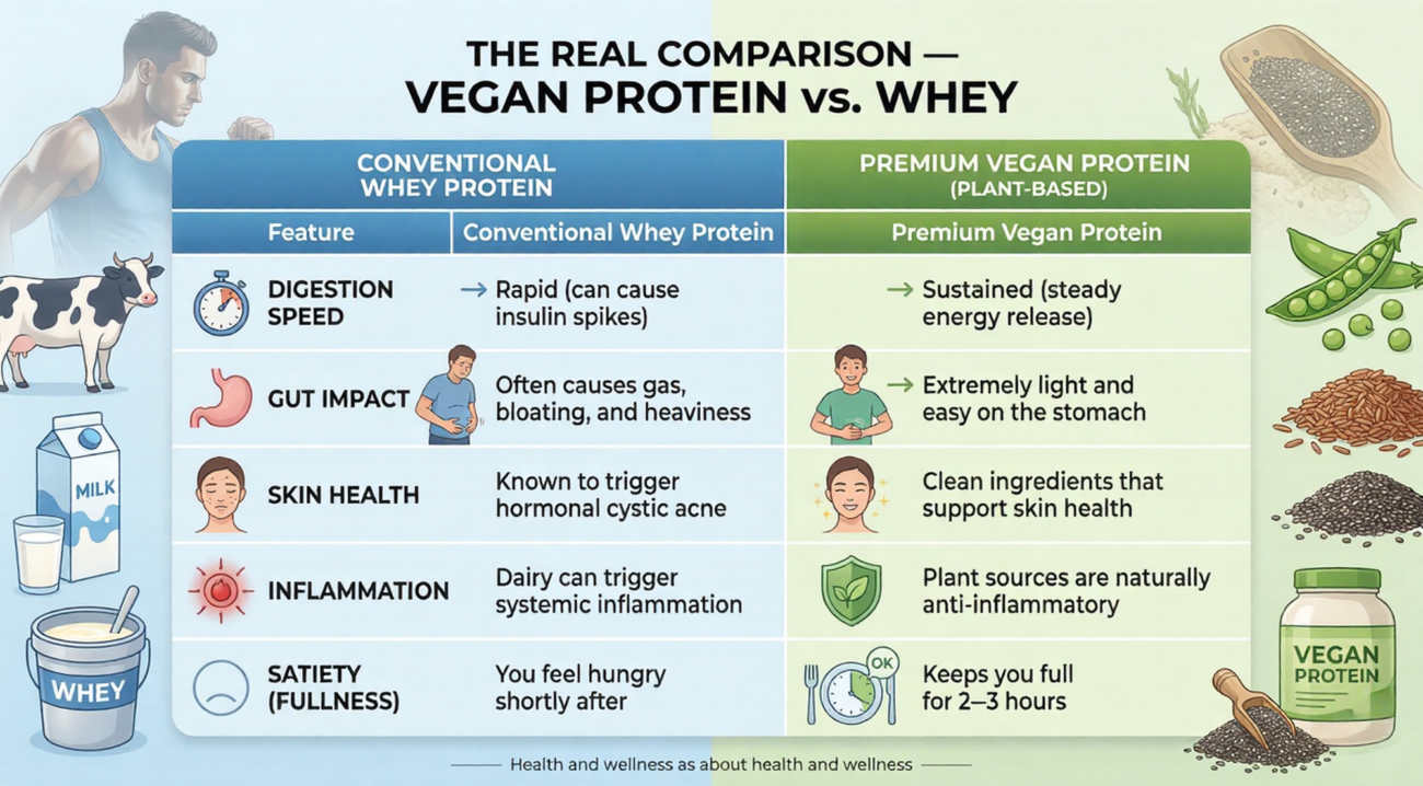 Whey Protein vs Vegan Protein: Why Pune's People are Moving to Vegan  Protein - koshnutra